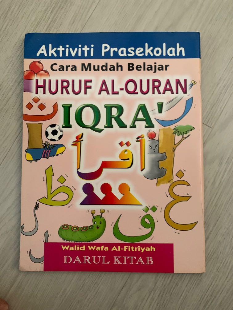 Iqra Cara Mudah Belajar Huruf Al Quran Aktiviti Prasekolah Hobbies Toys Books Magazines Fiction Non Fiction On Carousell