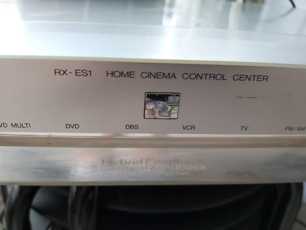 trash pcked a jvc home cnema control center - YouTube