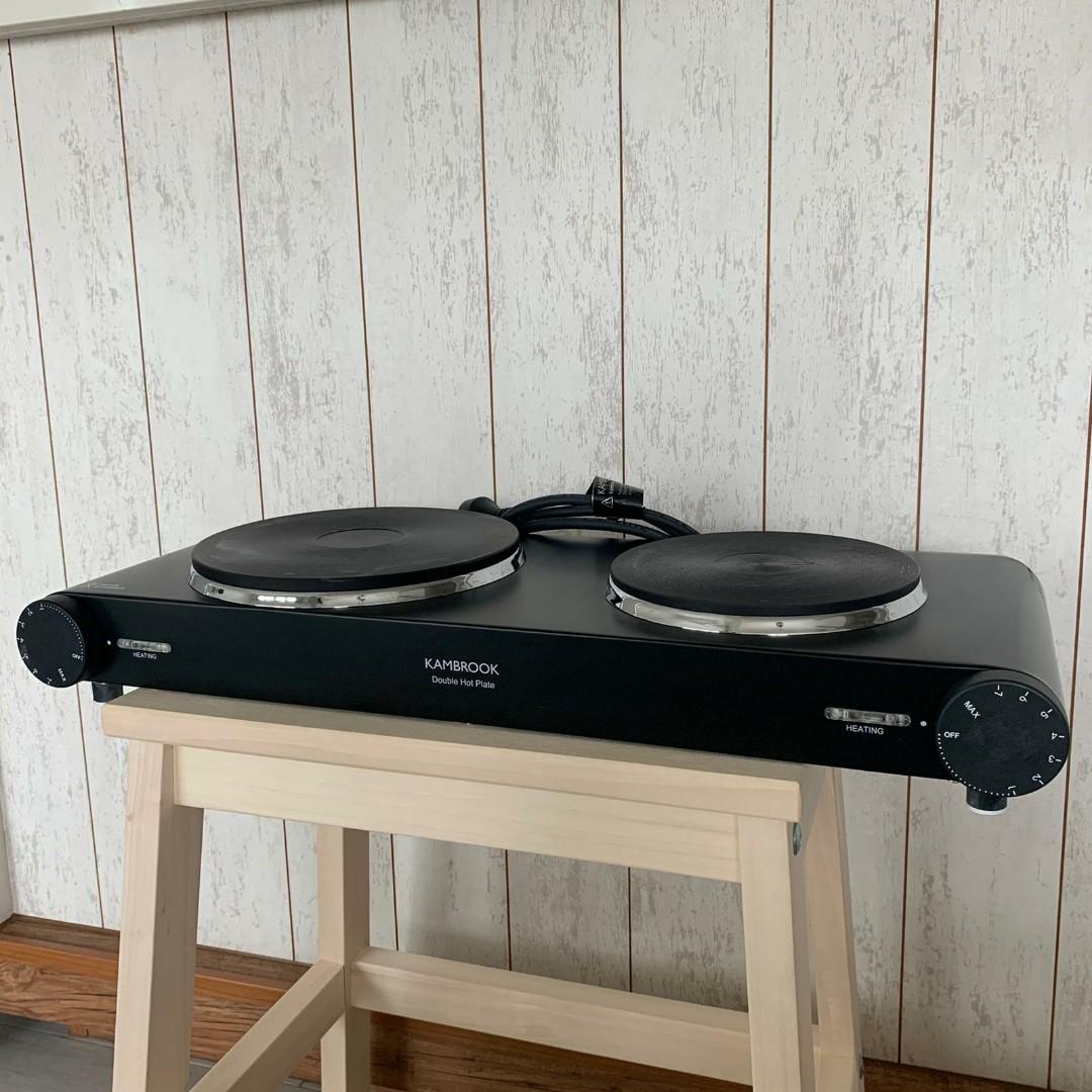 Kambrook Portable Double Hotplate For Sale Home Appliances Kitchenware On Carousell