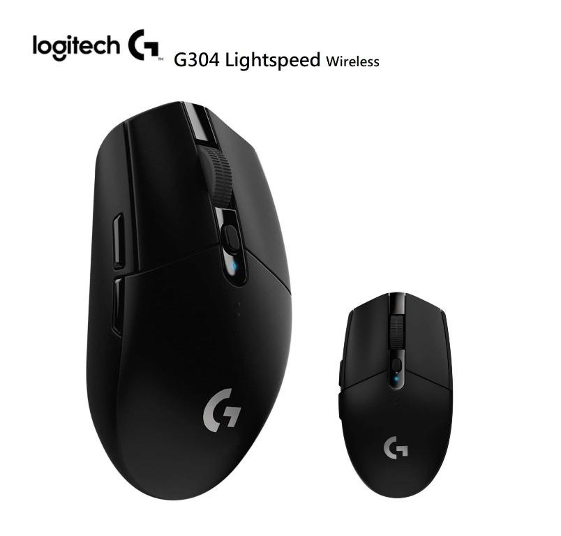 Logitech G304 Lightspeed Wireless Gaming Mouse 羅技無線遊戲滑鼠 Hero Sensor 12 000 Dpi Lightweight 6 Programmable Buttons 250h Battery Life 100 Brand New 電子產品 其他 Carousell