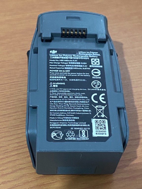 Dji spark battery cycles discount
