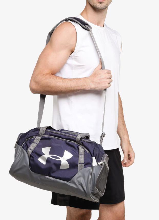 Men s UA Undeniable 3.0 x Small Duffle Bag Midnight Blue Men s