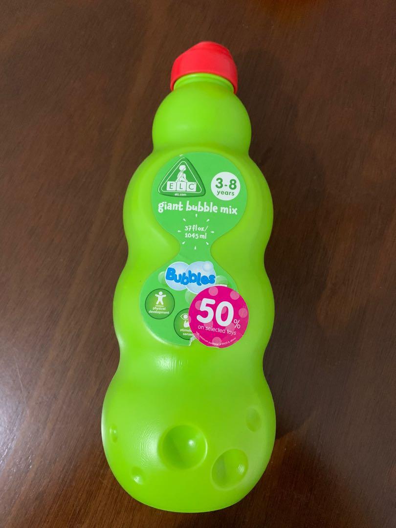 [Set] Mothercare ELC Bubble Fish Machine & Giant Bubble Mix, Hobbies