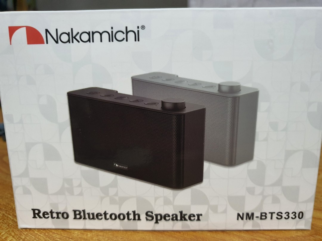 Nakamichi retro bluetooth speaker clearance