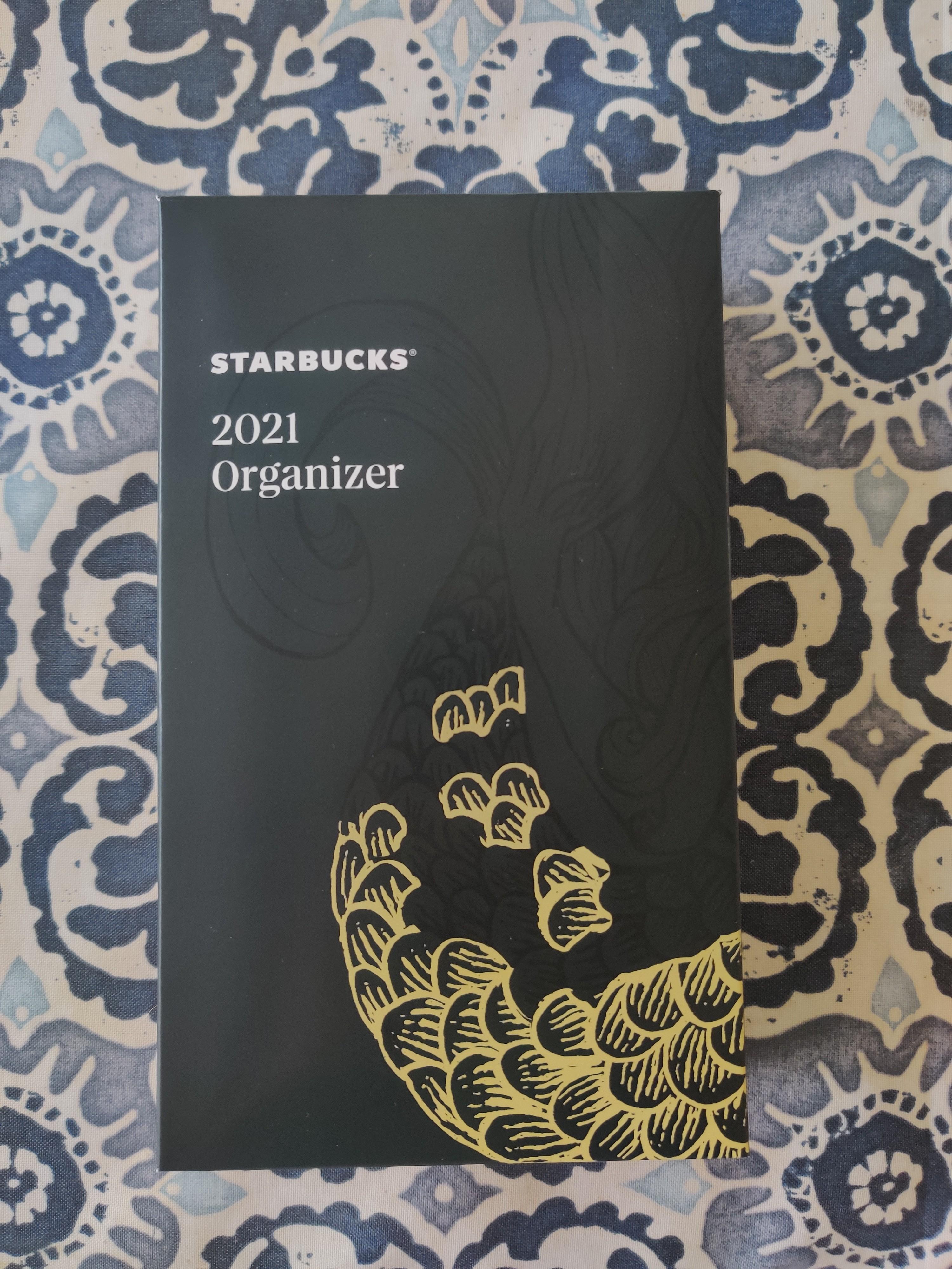 New Starbucks 2021 Organizer Black, Hobbies & Toys, Books & Magazines, Travel & Holiday Guides