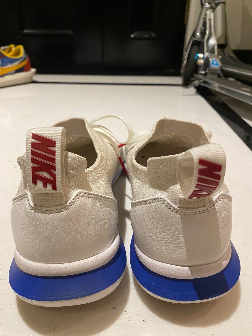 Nike cortez flyknit blanco store