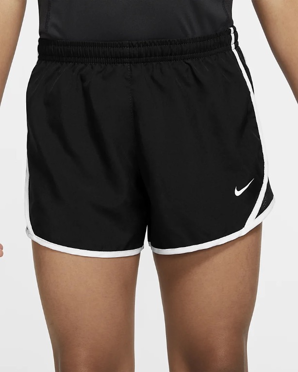 Girls nike shorts black shop