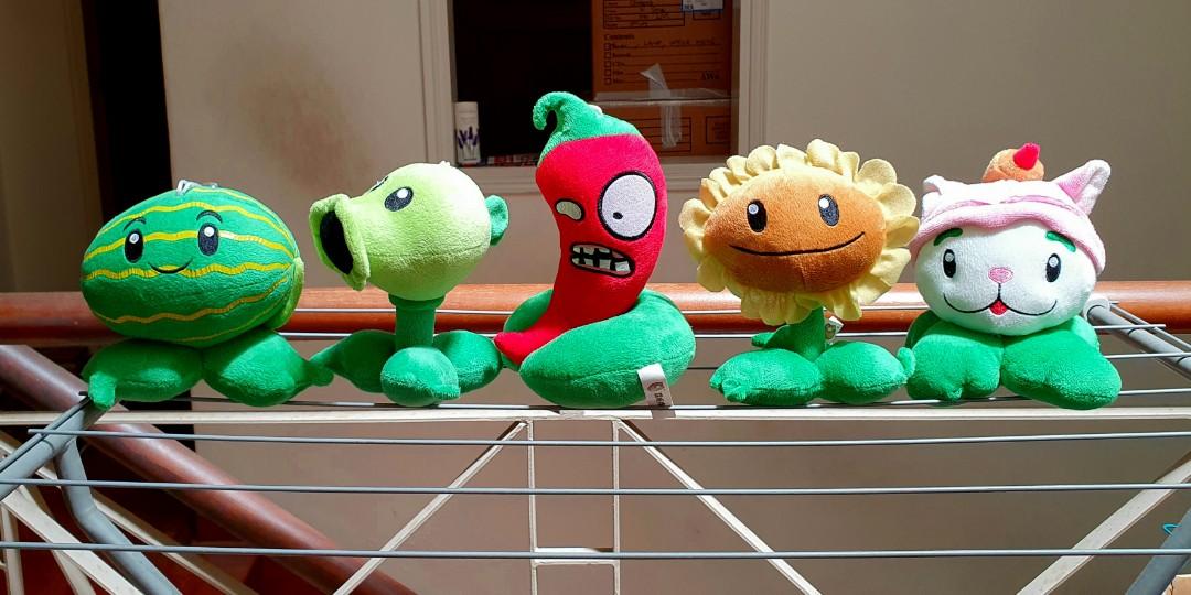 Plants versus zombie plushies cheap