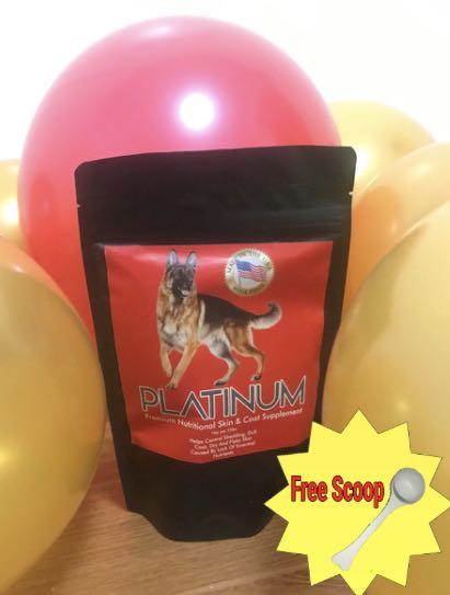 Platinum dog supplement sales
