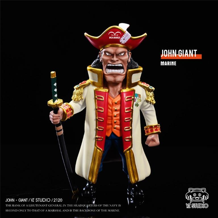 Po Yz Studio One Piece Vice Admiral John Giant Statue Figure Hobbies Toys Collectibles Memorabilia Fan Merchandise On Carousell