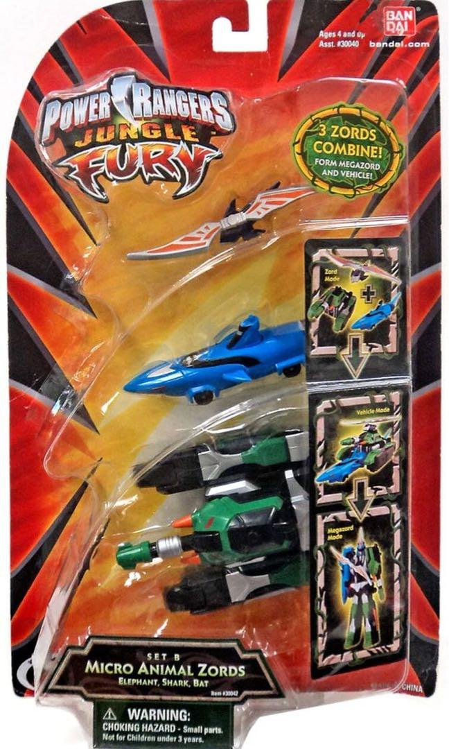 Power Rangers Jungle Fury Micro Animal Zords Set B Hobbies