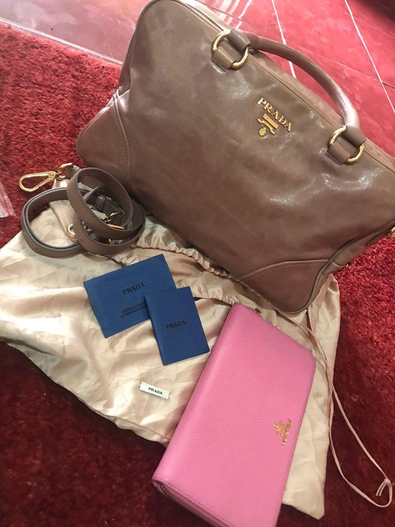 Prada combo clearance bags