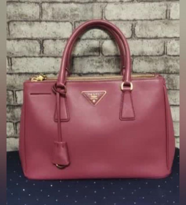 prada saffiano pink