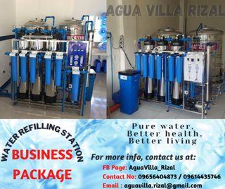 PURIFIED WATER REFILLING STATION