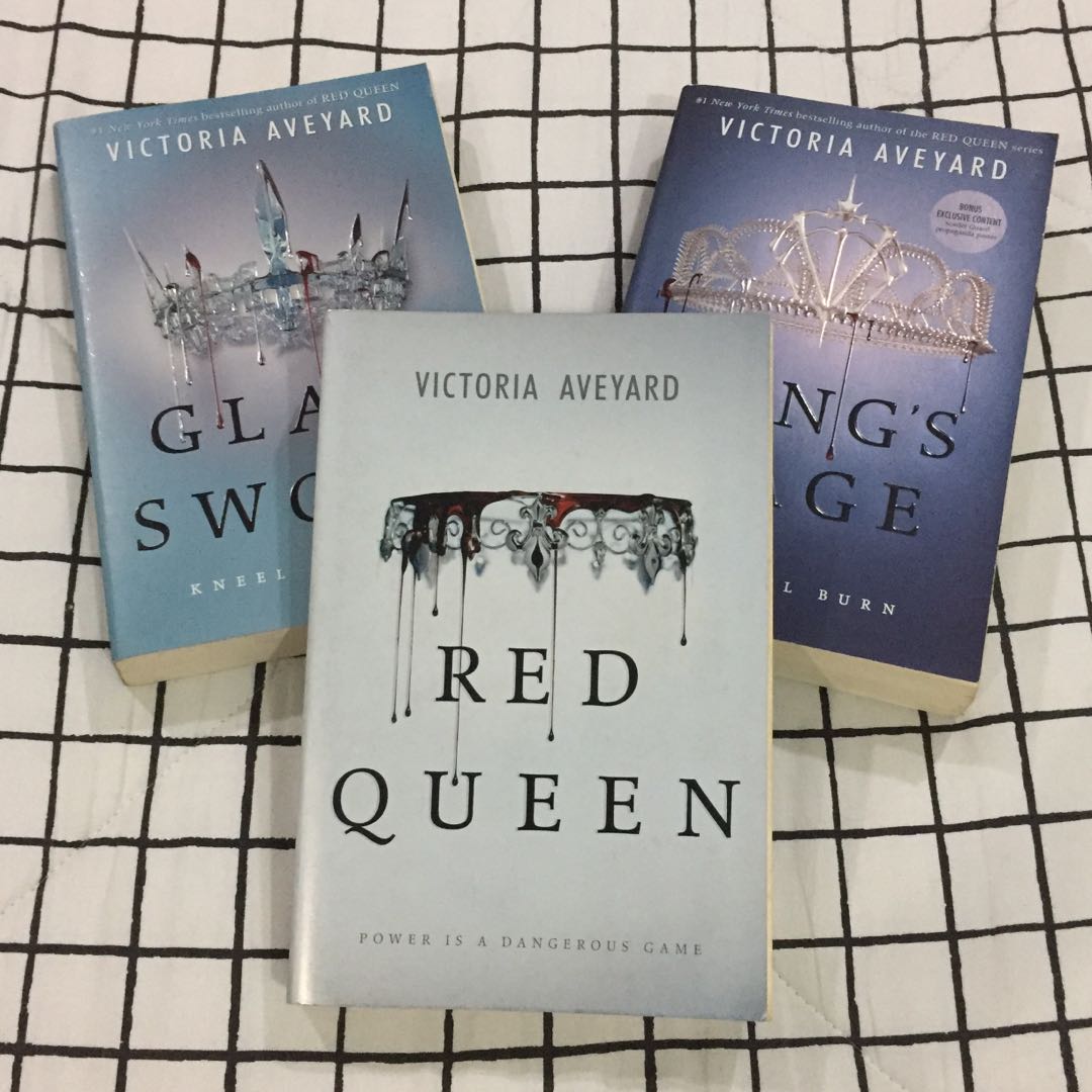 Red Queen Series Books 1 3 By Victoria Aveyard Hobbies Toys Books Magazines Children S Books On Carousell