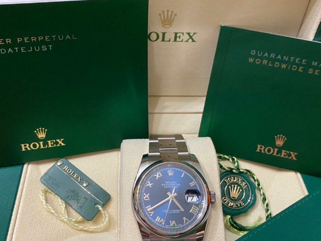 ROLEX 126200, 名牌, 手錶- Carousell