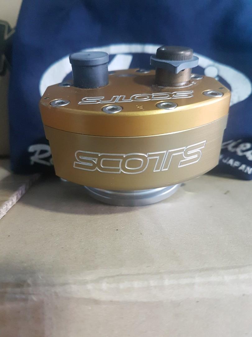 Scotts steering damper, Motorcycles, Motorcycle Accessories on Carousell