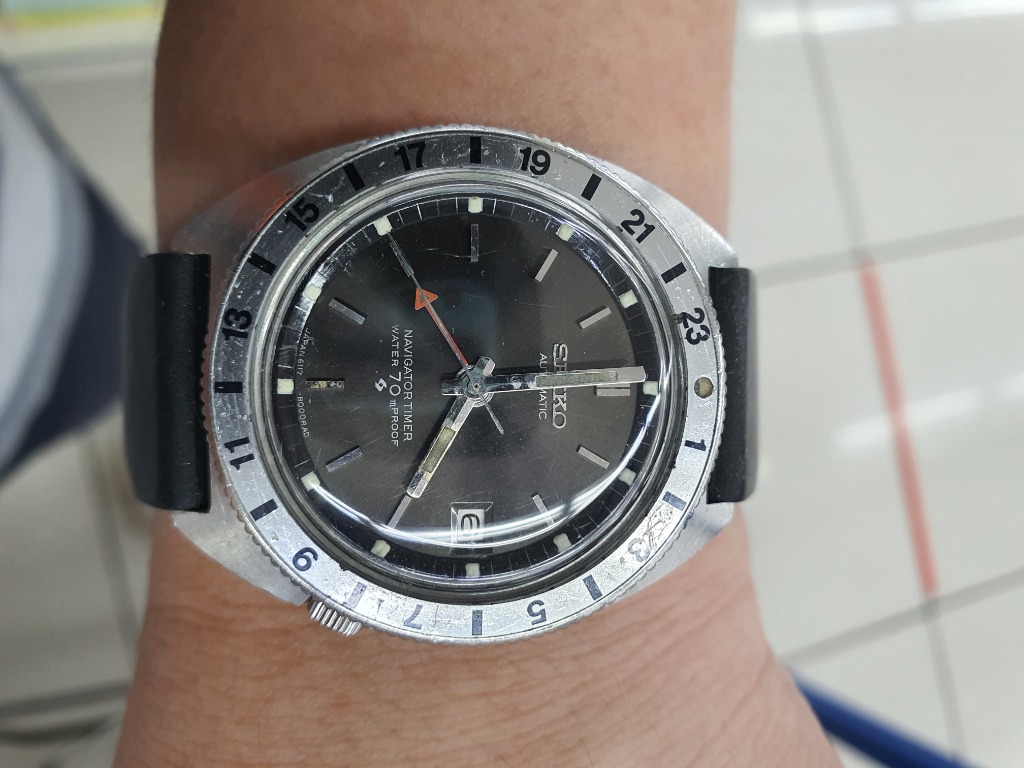 Seiko 6117-8000 Navigator Timer, Men's Fashion, Watches & Accessories,  Watches on Carousell