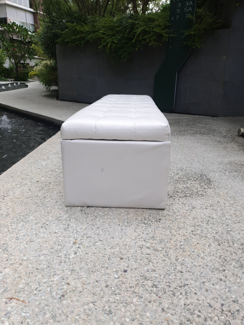 Sofa foot rest whit with storage compartment andlegs, Furniture, Sofas