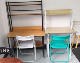 study table with foldable chair