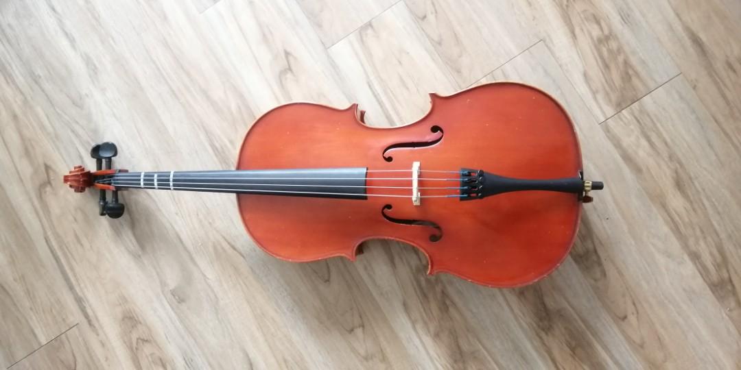 チェロ SUZUKI No.72 4/4 94年製 弓 カーボンケース付 スズキ