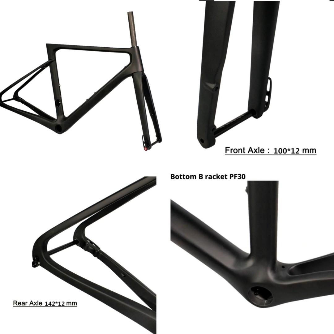 Frame thru sales axle