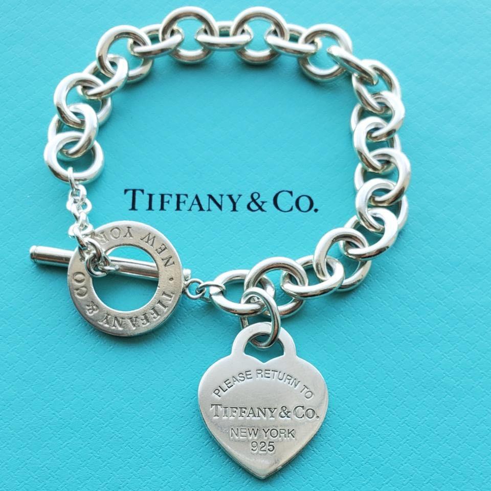 Tiffany Co return to Tiffany toggle heart bracelet Women s