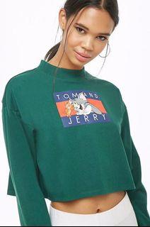 Tom And Jerry Crop Top