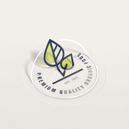 Transparent 2025 sticker printing