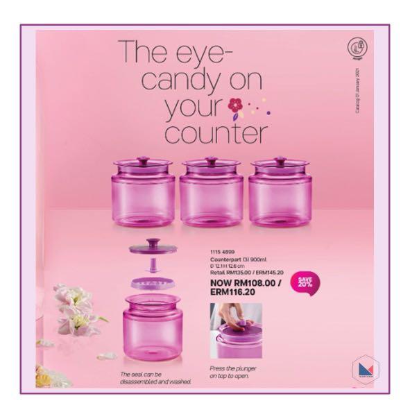 Tupperware Bekas Kuih Raya, Kitchen u0026 Appliances on Carousell