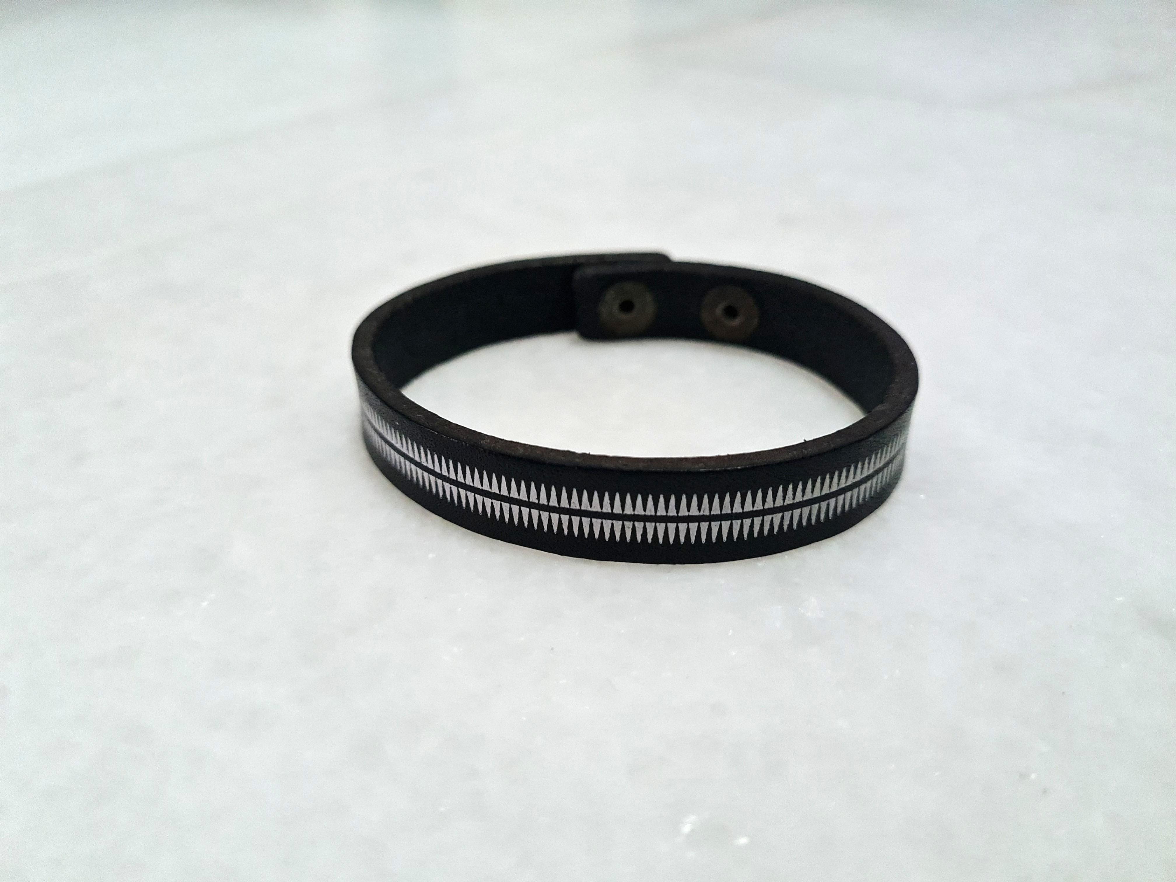 Undercover leather best sale bracelet