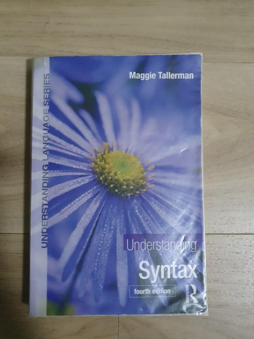Understanding Syntax (4th edition) - Maggie Tallerman, Hobbies