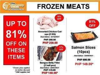 UP TO 81% OFF ON FROZEN MEATS