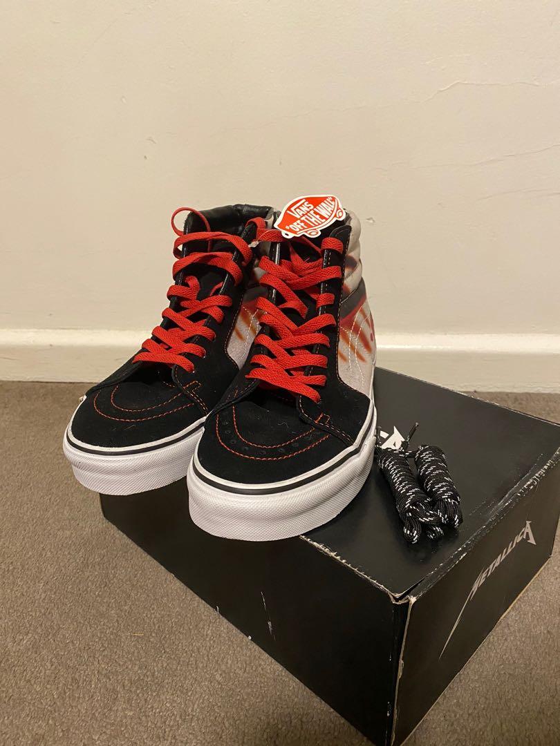 Vans sk8 hi cheap metallica kill em all
