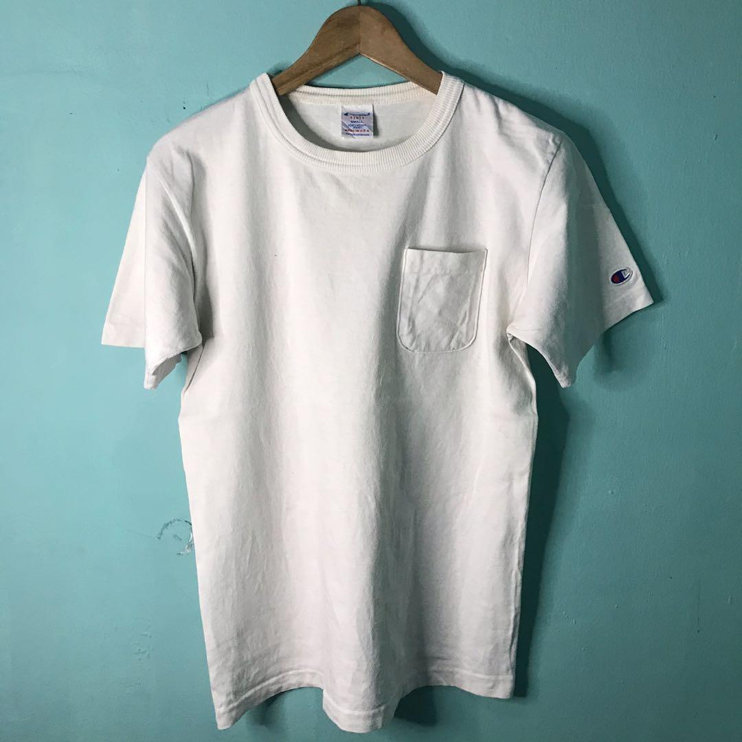 Champion pocket t shirt sales