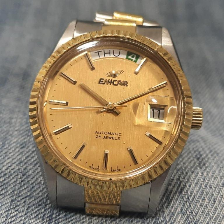 Enicar automatic watch price sales