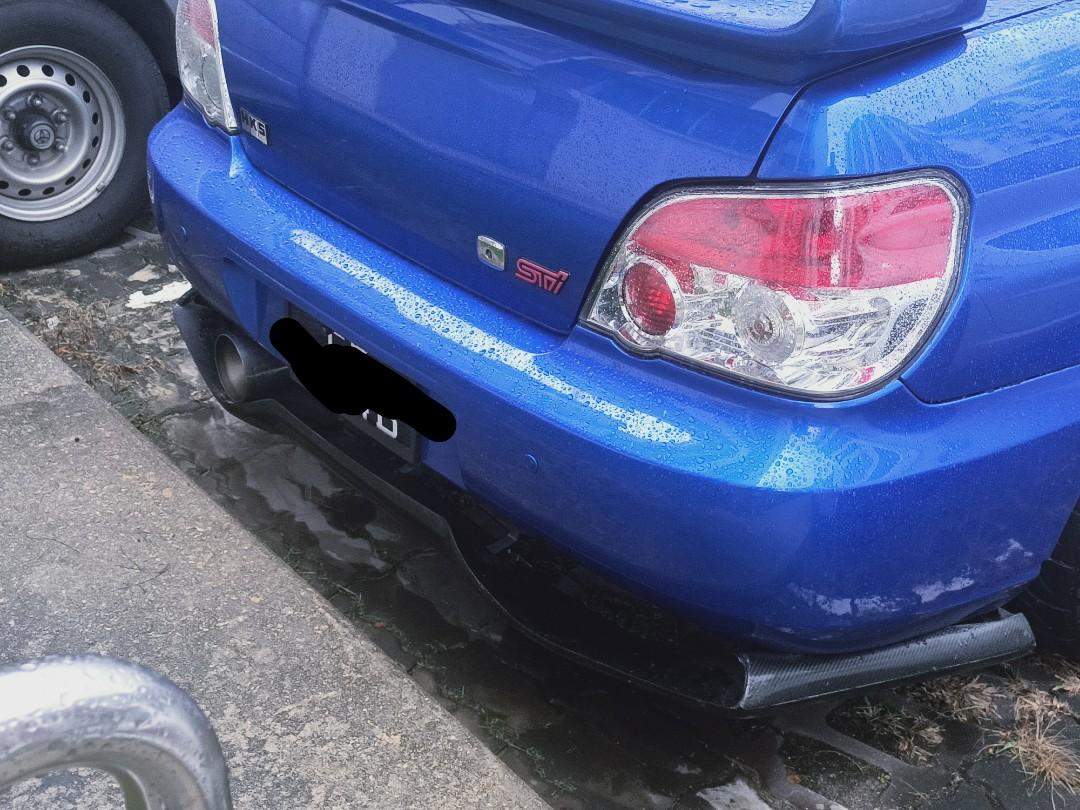 voltex rear diffuser wrx
