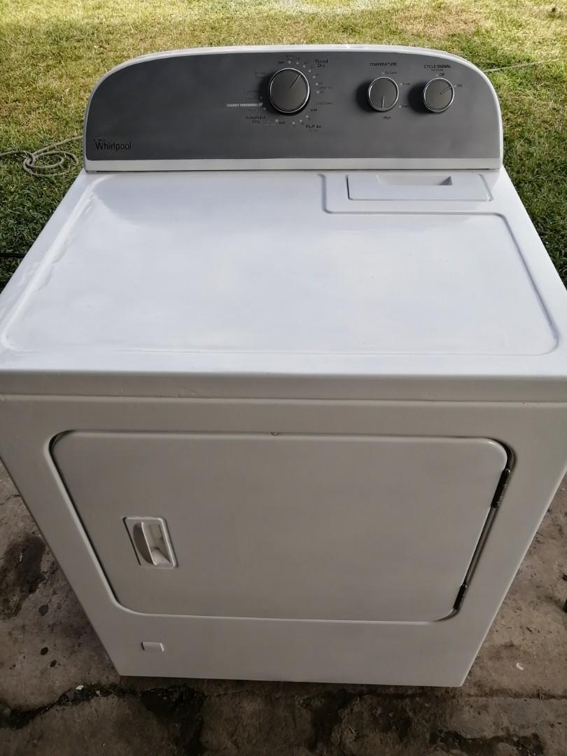 Whirlpool Heavy Duty Gas Dryer 10kg, TV & Home Appliances, Washing