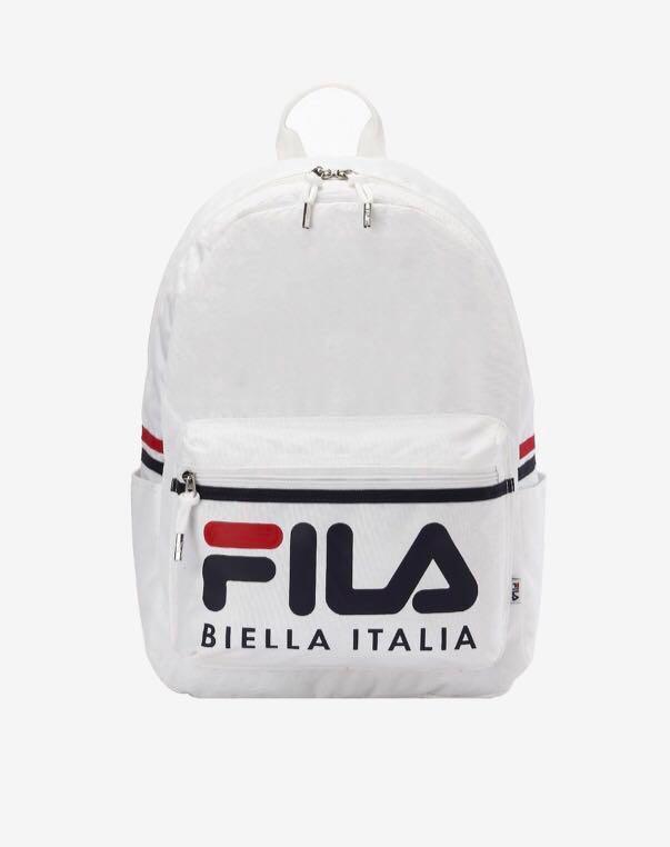 Fila discount backpack white