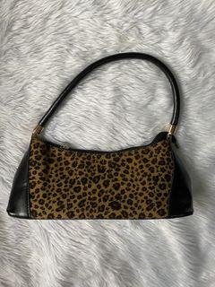Y2k mini leopard handbag