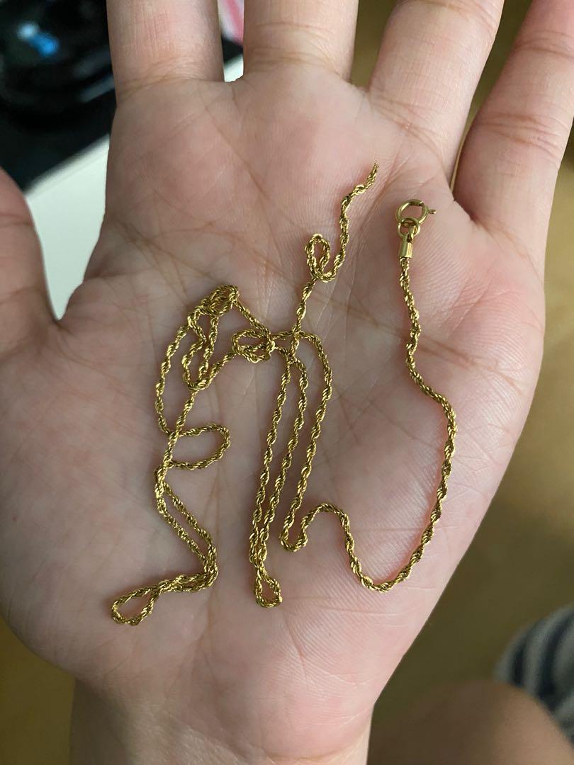 Rope type best sale necklace