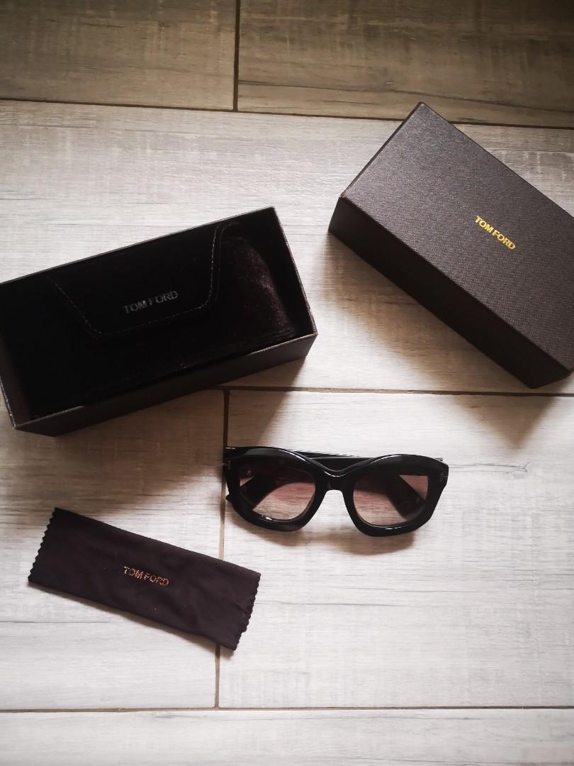 410 Tom Ford Julie Sunglasses Square Frame Women S Fashion Watches Accessories Sunglasses Eyewear On Carousell