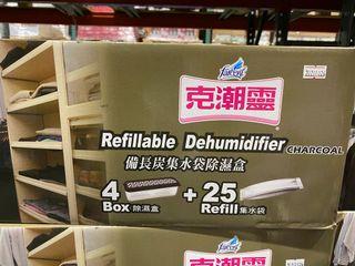克潮靈備長炭除濕劑替換包5入