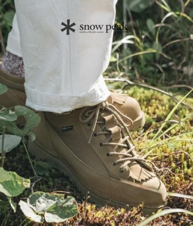 露營用品] SNOW PEAK Danner FIELD LOW 戶外鞋(啡/黑）, 興趣及遊戲