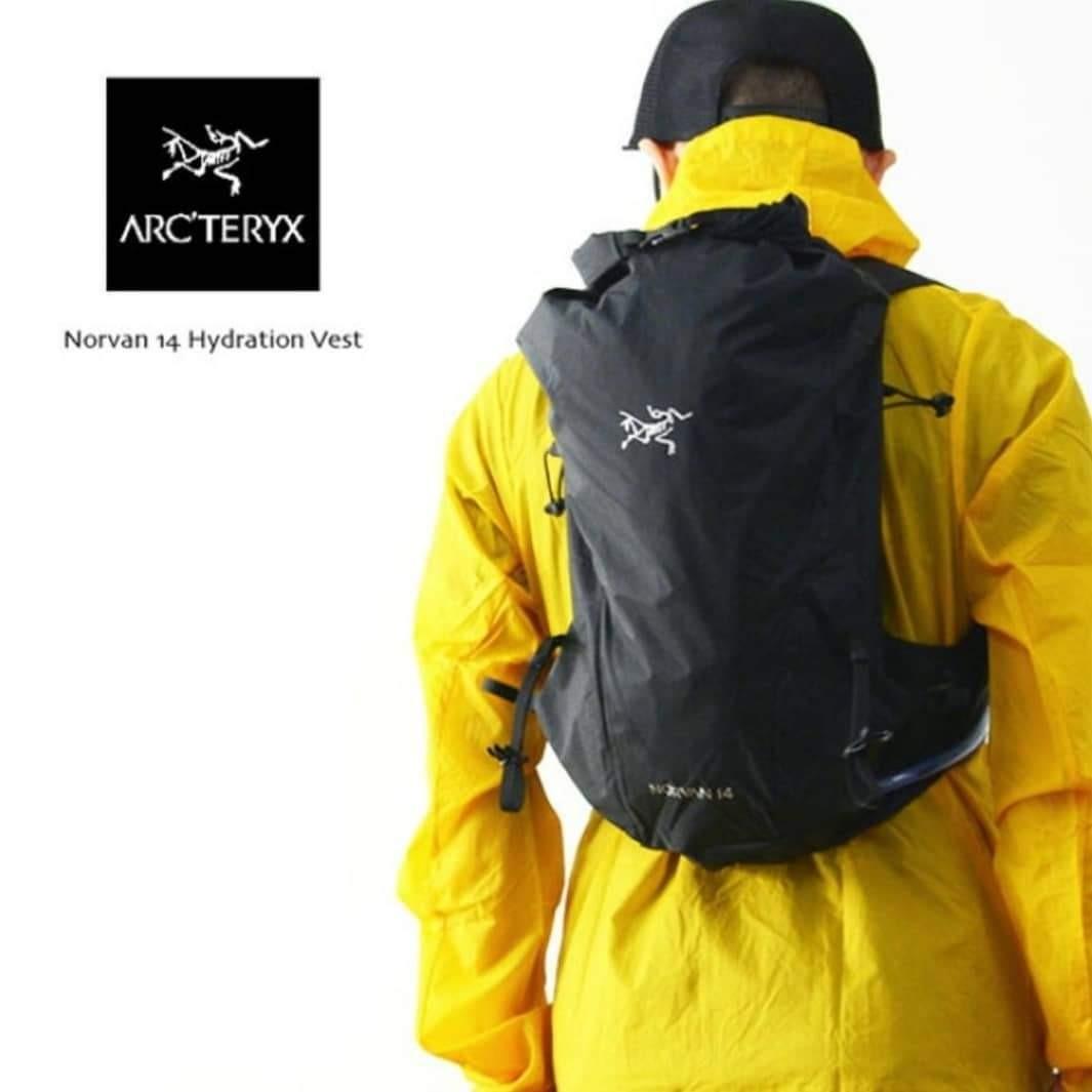 不死鳥Arc'teryx norvan 14 hydration vest 越野跑行山袋, 運動產品
