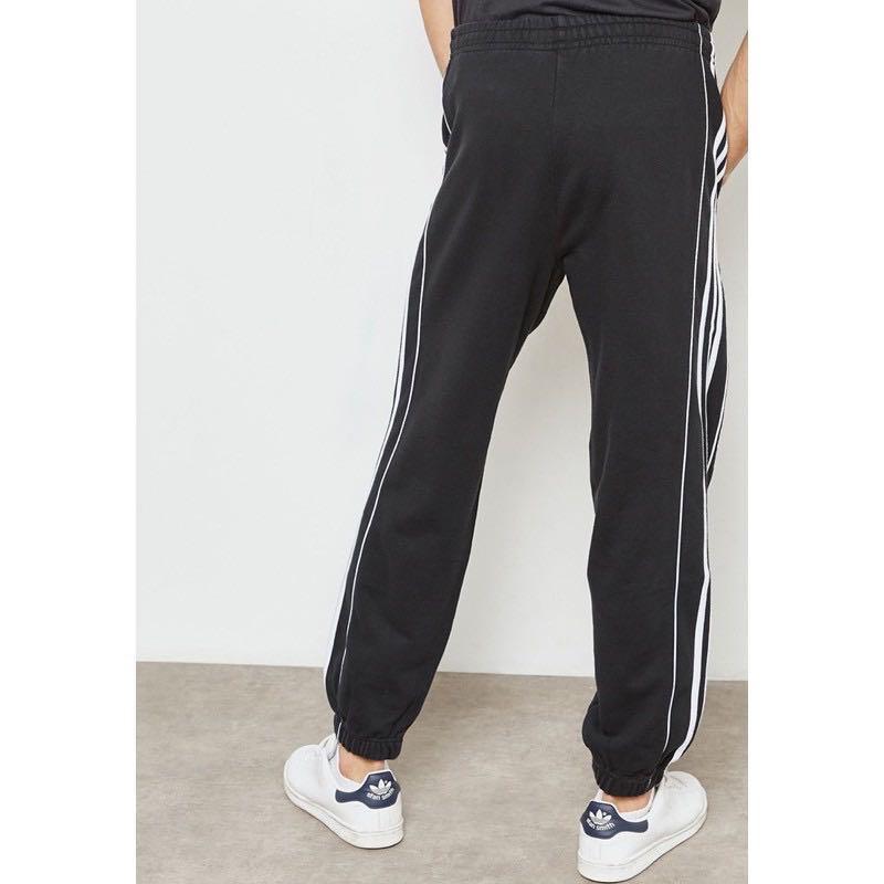 Adidas Originals Pipe Crew Pants Black For Men Men s Fashion Bottoms Joggers on Carousell