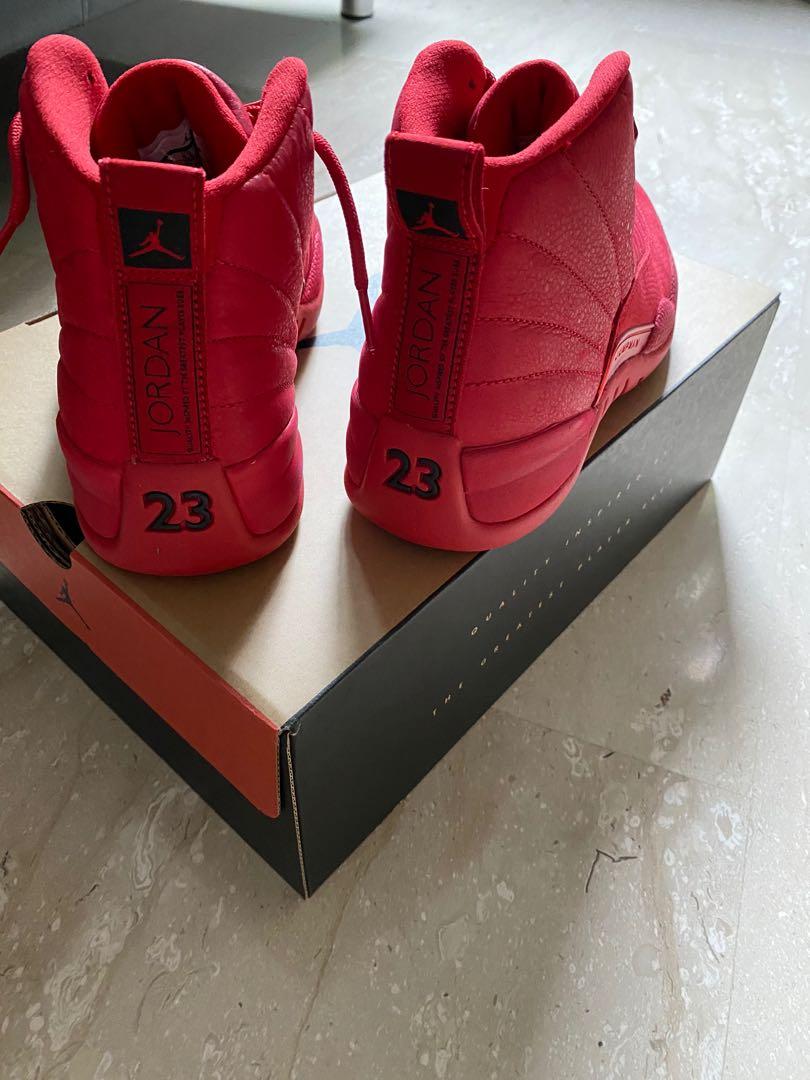 Bulls gym red 12s sales