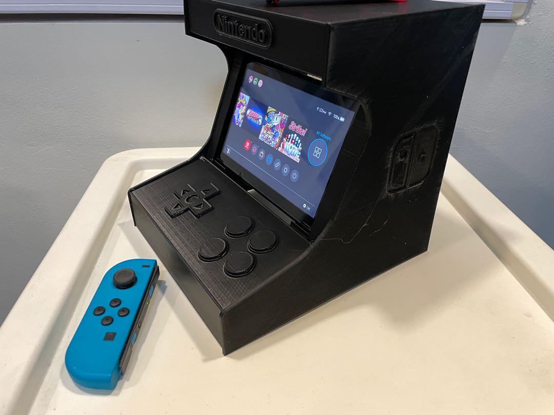 Build Your Own 3DPrinted Nintendo Switch Arcade