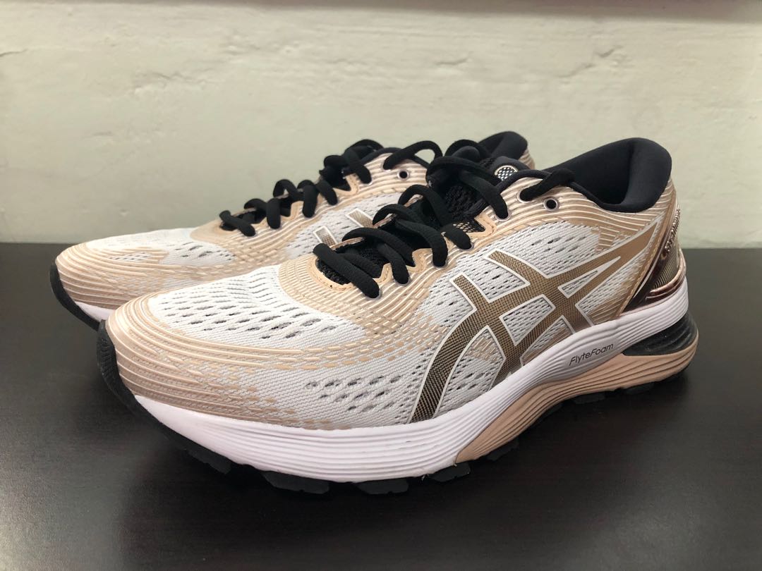 ASICS WOMEN S Gel Nimbus 21 Women s Fashion Footwear Sneakers on Carousell
