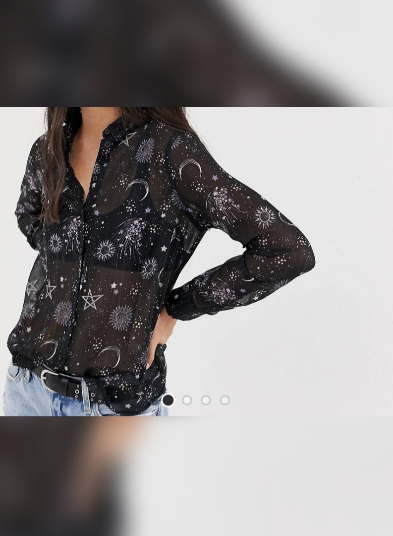 asos long sleeve blouse